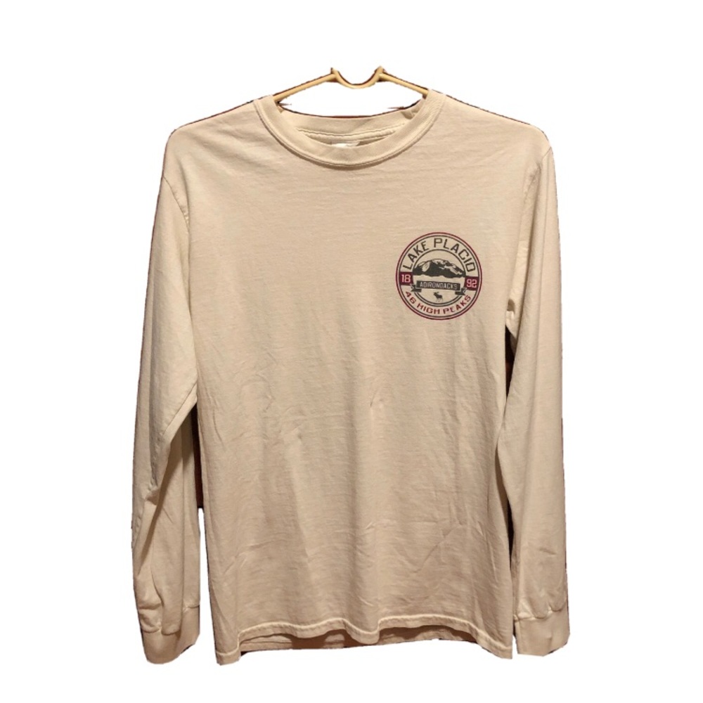 Lake Placid Adirondack Mountains long sleeve.